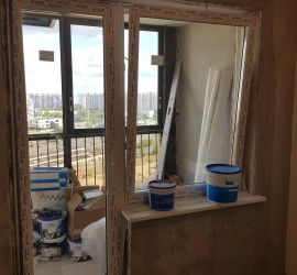 Установка балконного блока в новостройке - 1 Установка балконного блока в новостройке - фото - 1