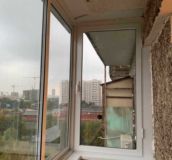 Холодное остекление балкона - фото - 3
