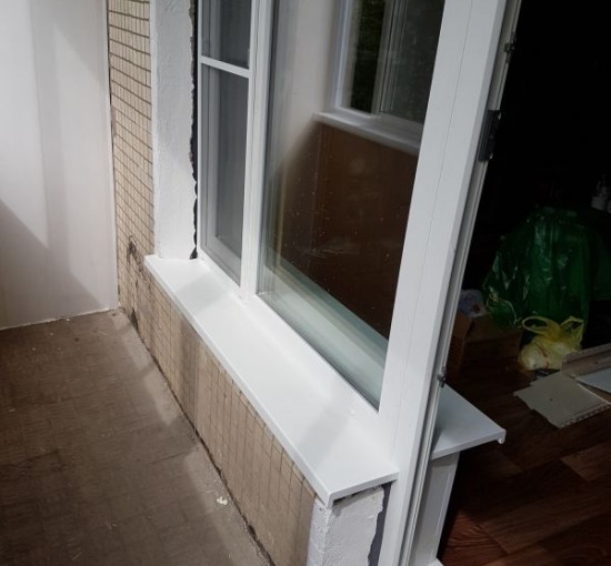 Монтаж балконного блока, холодное остекление и отделка балкона - фото - 3