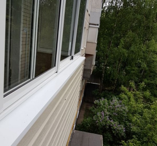 Монтаж балконного блока, холодное остекление и отделка балкона - фото - 6