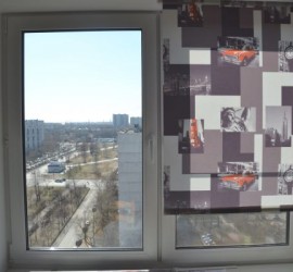 Установка окна и рулонных жалюзи - 1 Установка окна и рулонных жалюзи - фото - 1