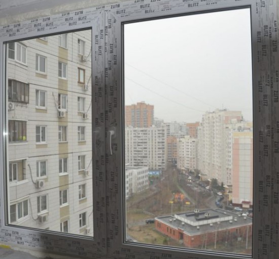 Установка двустворчатых пластиковых окон - 1 Установка двустворчатых пластиковых окон - фото - 1