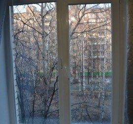 Замена двустворчатого окна на кухне - 1 Замена двустворчатого окна на кухне - фото - 1