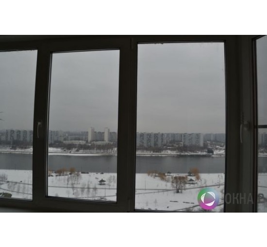 Пластиковое остекление лоджии - 1 Пластиковое остекление лоджии - фото - 1