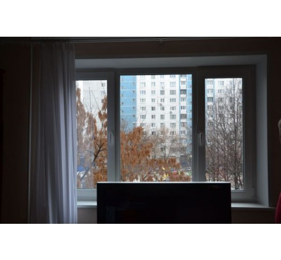 Замена трехстворчатого окна - 1 Замена трехстворчатого окна - фото - 1