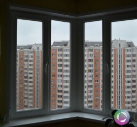 Установка углового окна - фото - 1