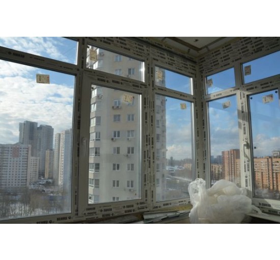 Теплое остекление балкона - 2 Теплое остекление балкона - фото - 2