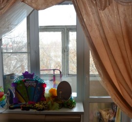 Замена балконного блока в гостиной - 1 Замена балконного блока в гостиной - фото - 1