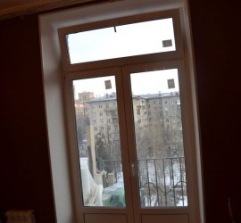 Установка балконной двери - 1 Установка балконной двери - фото - 1
