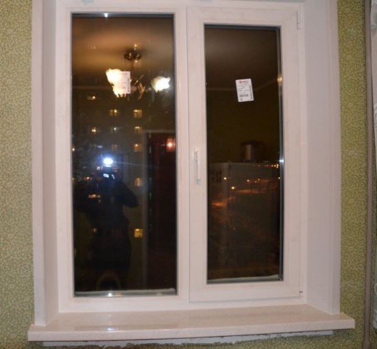 Установка окна на кухне - фото - 1