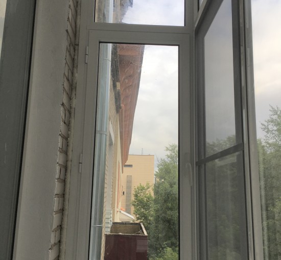 Остекление балкона и установка балконного блока - фото - 3