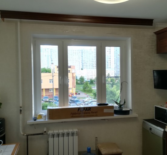 Монтаж пластикового окна и балконного блока - фото - 1