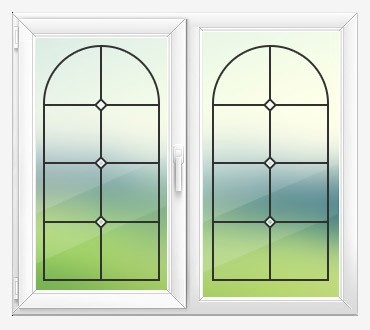 Окна с фацетами