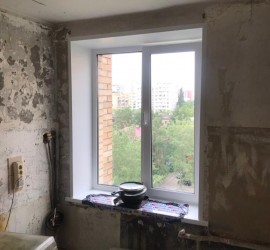 Установка нового пластикового окна в квартире - 1 Установка нового пластикового окна в квартире - фото - 1